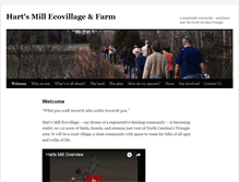Tablet Screenshot of hartsmill.org